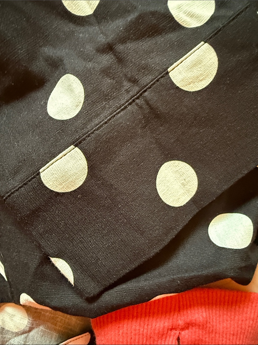 Tuckernuck Black and White Polka Dot Blouse - Picture 3 of 3